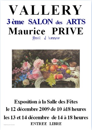 affiche exposition de vallery