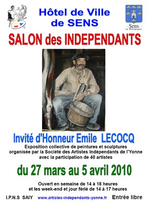 affiche salon des independants