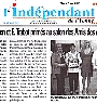 Journal l'ind�pendant de l'yonne juin 2009 - Cliquez sur l'image pour voir l'article
