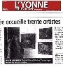 Journal de l'yonne r�publicaine novembre 2009 - Cliquez sur l'image pour voir l'article