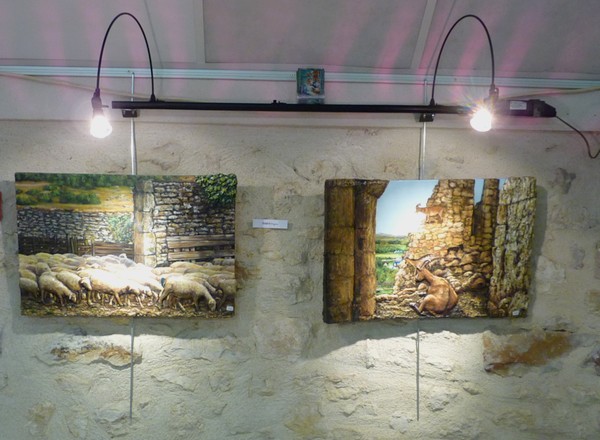 Prix du public salon de la grande paroisse - Virginie Trabaud Artiste peintre