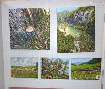 Tableaux de Peintures en Relief 3D virginie trabaud Artiste Peintre