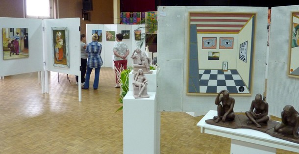 salon artistique de printemps � Sergines (yonne)