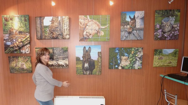 Office de Tourisme de Sens et du S�nonais - Exposition de Tableaux de Peintures en Relief 3D
