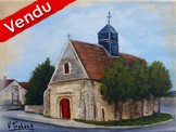 peinture Eglise de Saint-Denis-Les-Sens - Cliquez sur l image pour voir la fiche détaillée et consulter le tarif de l oeuvre