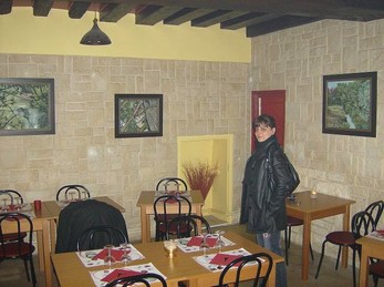 Exposition de Peinture sur Virginie Trabaud - Restaurant la Tarentelle  Provins