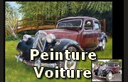 Peinture d aprs photo Voiture bateau moto