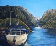 peinture croisire nouvelle zlande - Cliquez sur l image pour voir la fiche dtaille et consulter le tarif de l oeuvre