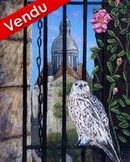 Peinture glise de provins vue de la tour csar - Cliquez sur l image pour voir la fiche dtaille et consulter le tarif de l oeuvre