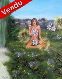 Peinture les elfes du printemps - collection de tableaux de peinture - Cliquez sur l image pour voir la fiche dtaille et consulter le tarif de la collection