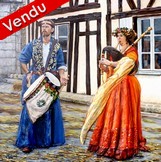 Peinture en Relief 3D - Les Musiciens Fte mdival provins - Cliquez sur l'image pour voir la fiche et l'agrandissement