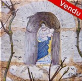 peinture Statue Sainte Marie de Provins - Cliquez sur l image pour voir la fiche dtaille et consulter le tarif de l oeuvre