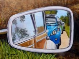 Peinture rtro 2cv sur la route acrylique - Virginie TRABAUD Cliquez sur l'image pour voir la fiche dtaille