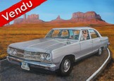 peinture chevrolet grise route 66 - Cliquez sur l image pour voir la fiche dtaille et le tarif de l oeuvre